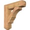 Ekena Millwork Balboa Craftsman Smooth Bracket, Western Red Cedar, 5 1/2"W x 26"D x 26"H BKT06X26X26BOA04SWR - alternate 1
